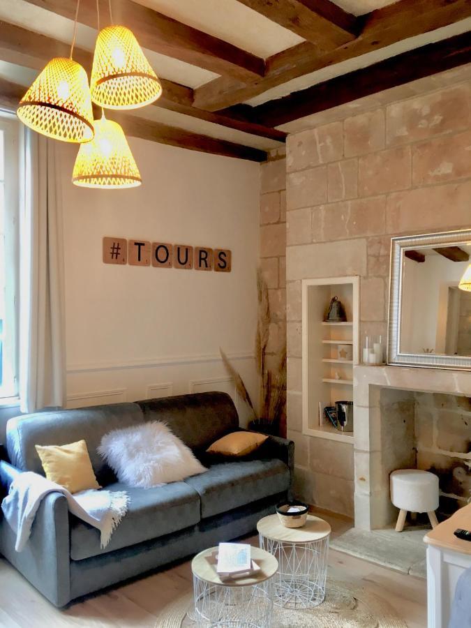 Vieux Tours, Charmant T2 40M2, 4 Pers, Lumineux ภายนอก รูปภาพ